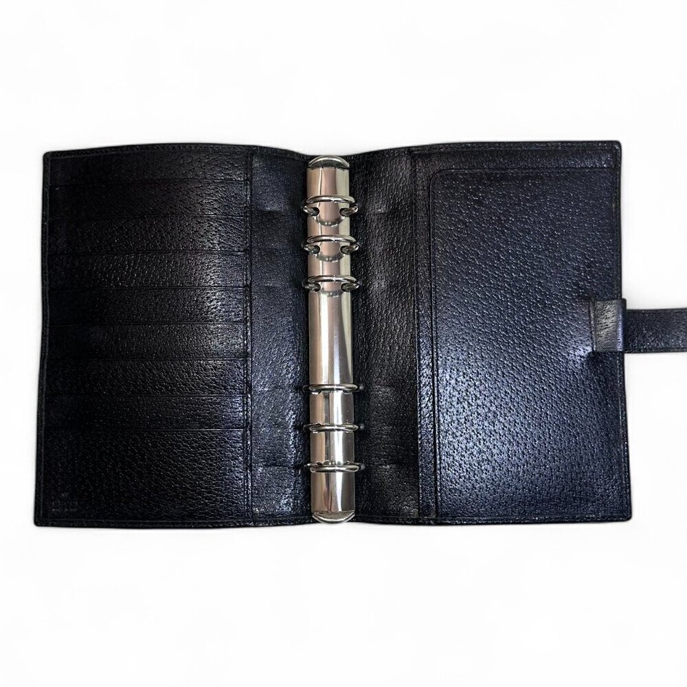 GUCCI Black Nylon Agenda Notebook Cover Unisex - Picture 3 of 16